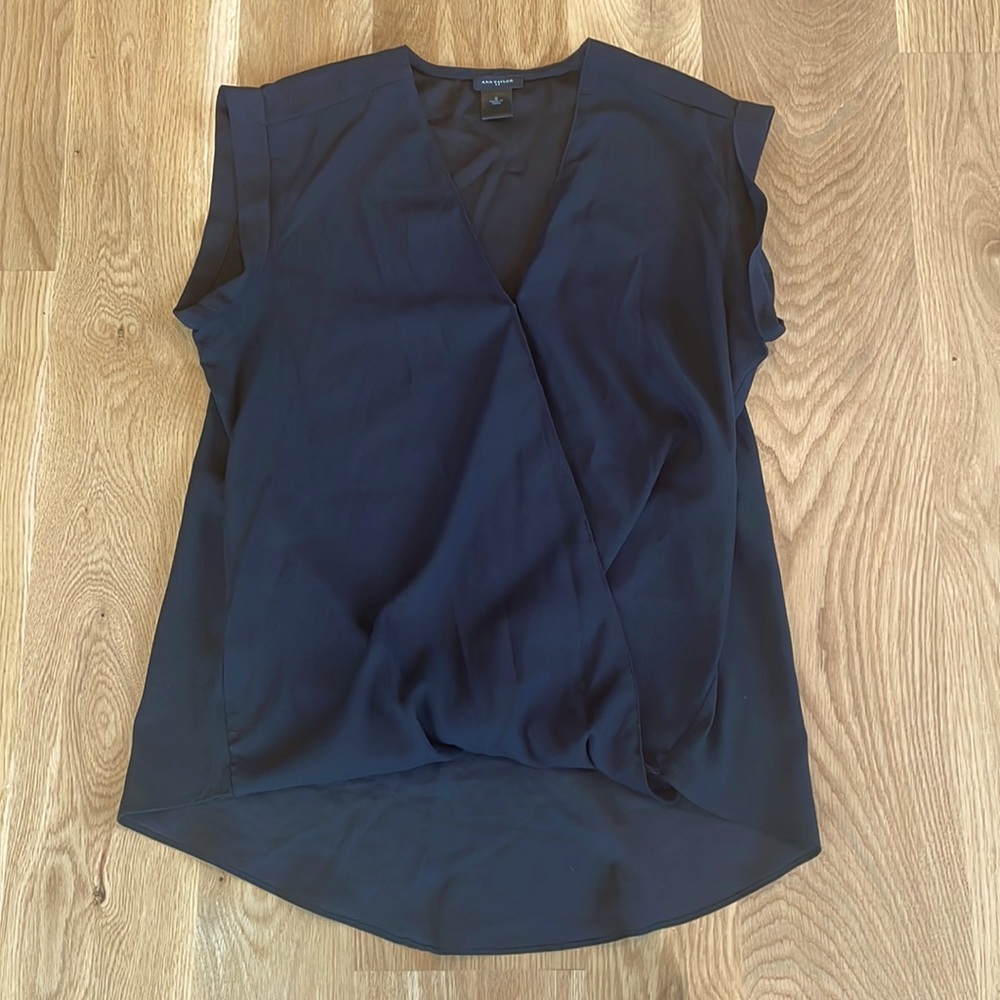 Ann Taylor front button blouse.